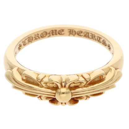 Chrome Hearts 22K Baby Classic Floral Cross Ring Size JP 20