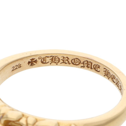 Chrome Hearts 22K Baby Classic Floral Cross Ring Size JP 20