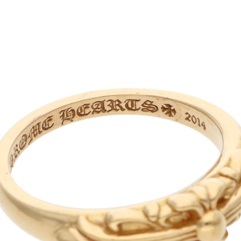 Chrome Hearts 22K Baby Classic Floral Cross Ring Size JP 20