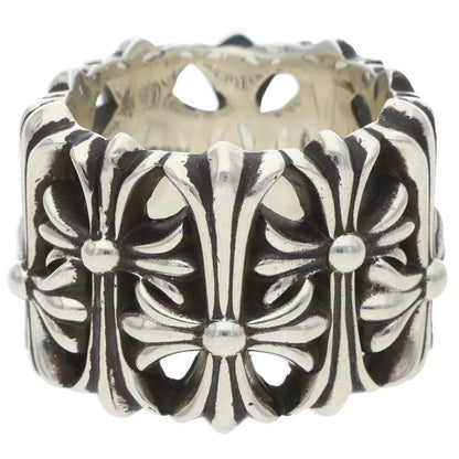 Chrome Hearts CEMETERY CROSS Silver Ring Size JP 23.5