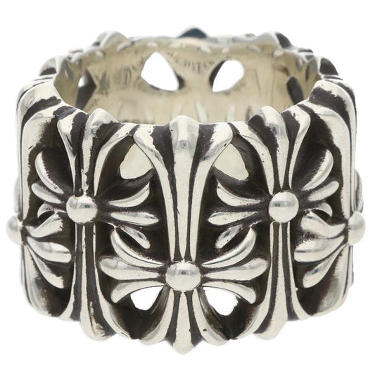 Chrome Hearts CEMETERY CROSS Silver Ring Size JP 23.5