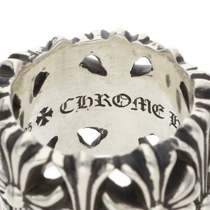 Chrome Hearts CEMETERY CROSS Silver Ring Size JP 23.5