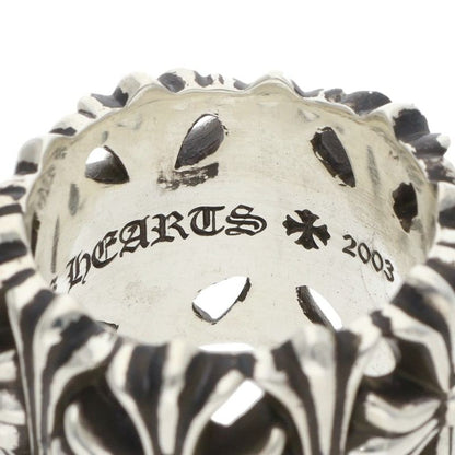 Chrome Hearts CEMETERY CROSS Silver Ring Size JP 23.5