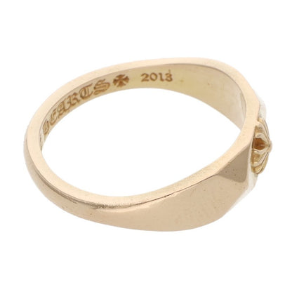 Chrome Hearts 22K Bubblegum Pyramid Plus Gold Ring Size JP 7