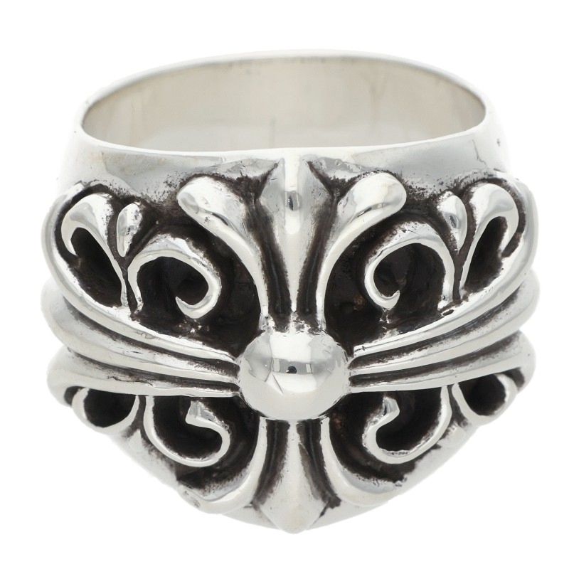 Chrome Hearts Keeper Silver Ring Size JP 16