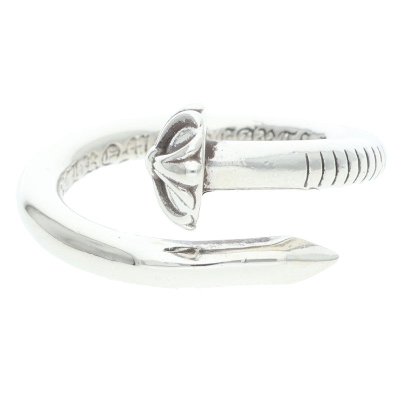 Chrome Hearts NAIL CRSBALL Silver Ring Size JP 16
