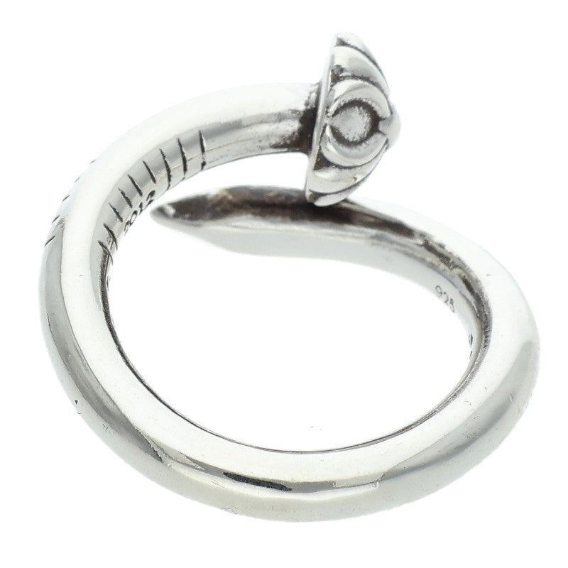 Chrome Hearts NAIL CRSBALL Silver Ring Size JP 10