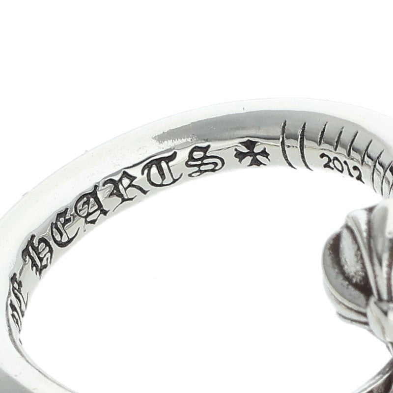 Chrome Hearts NAIL CRSBALL Silver Ring Size JP 10
