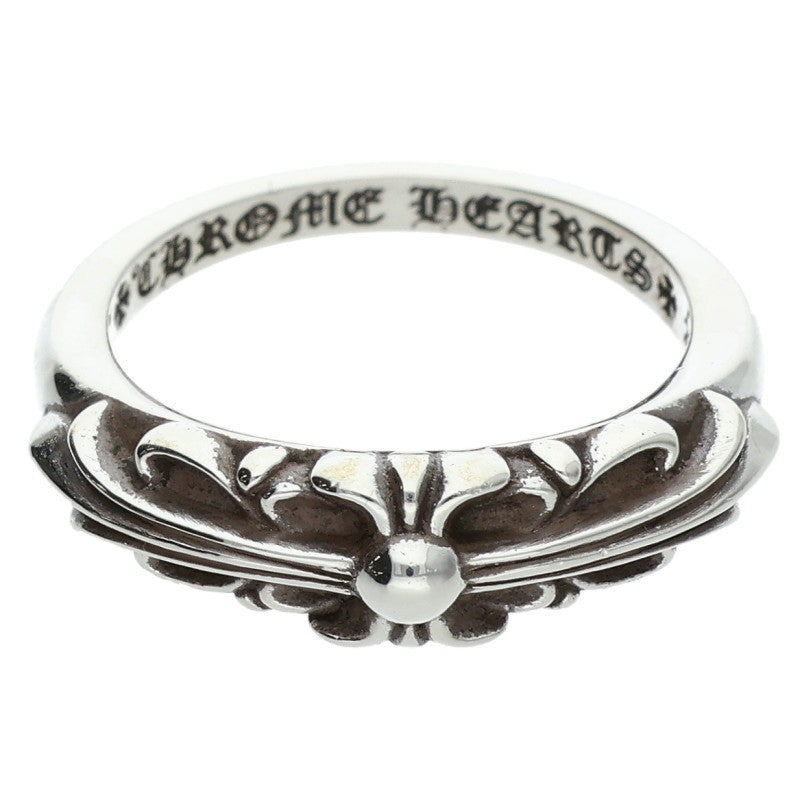 Chrome Hearts BABY CLASSIC Floral Silver Ring Size JP 14