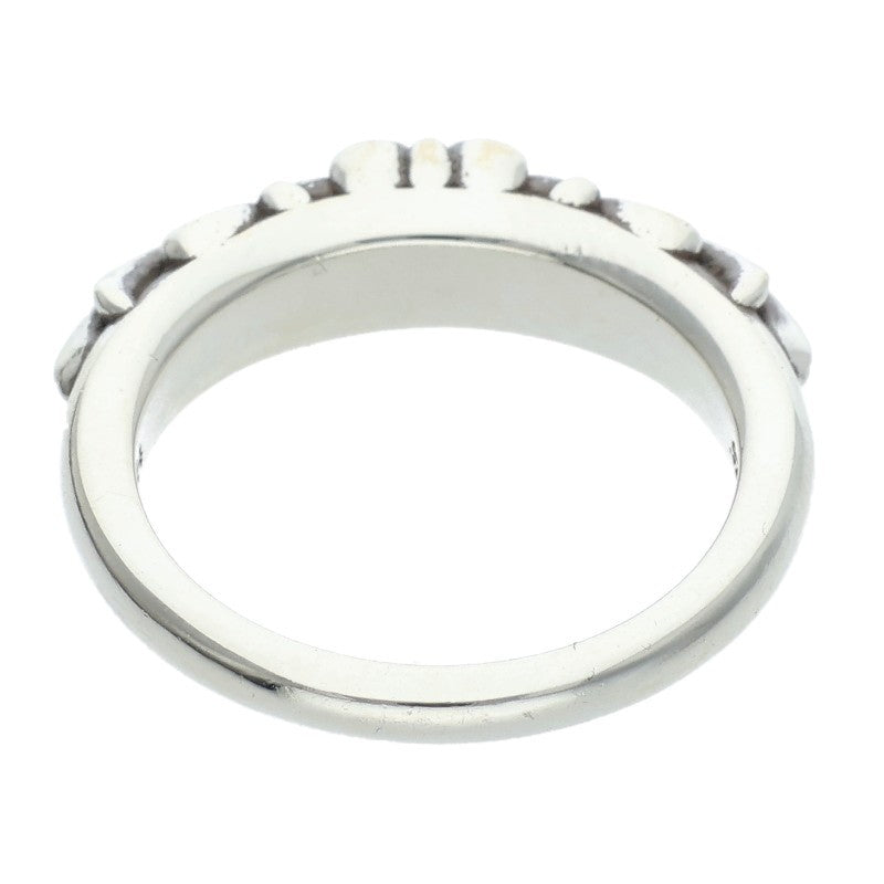 Chrome Hearts BABY CLASSIC Floral Silver Ring Size JP 14
