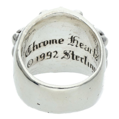 Chrome Hearts Keeper Silver Ring Size JP 15.5