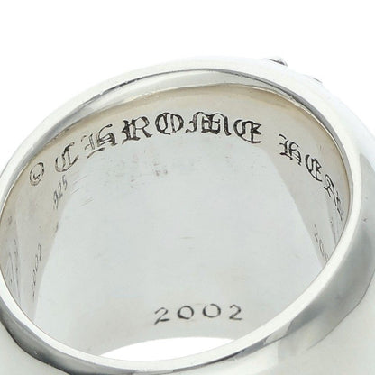 Chrome Hearts Classic Oval Cross Silver Ring Size JP 26.5