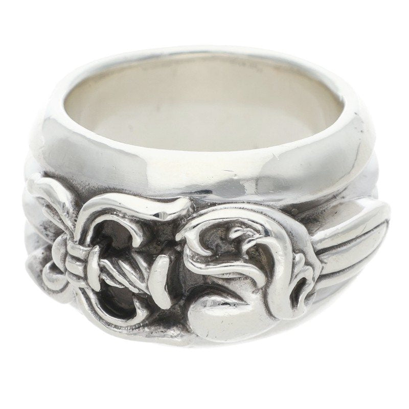 Chrome Hearts DAGGER HEART Silver Ring Size JP 23