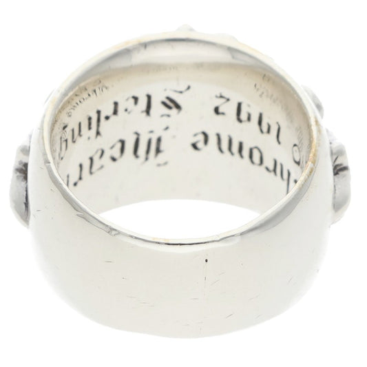 Chrome Hearts FLRL CRS P DMND Floral Pave Ring Size JP 12