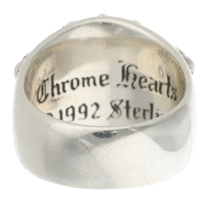 Chrome Hearts Keeper Sterling Silver Ring Size JP 21