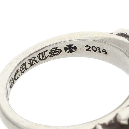 Chrome Hearts BABY CLASSIC Floral Silver Ring Size JP 7