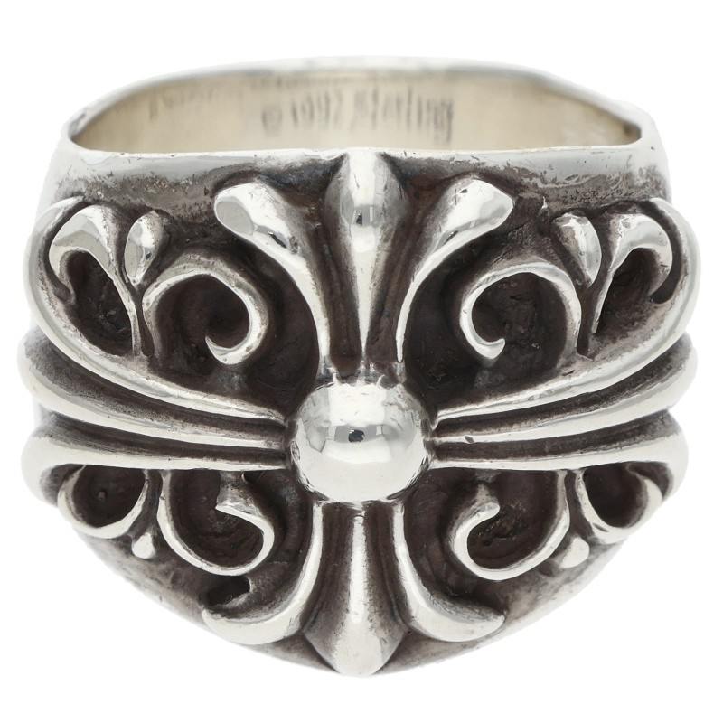 Chrome Hearts Keeper Silver Ring Size JP 17