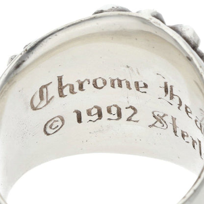 Chrome Hearts Keeper Silver Ring Size JP 17