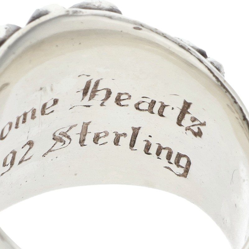 Chrome Hearts Keeper Silver Ring Size JP 17