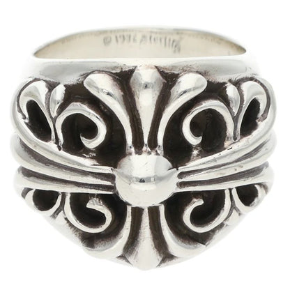 Chrome Hearts Keeper Sterling Silver Ring Size JP 15