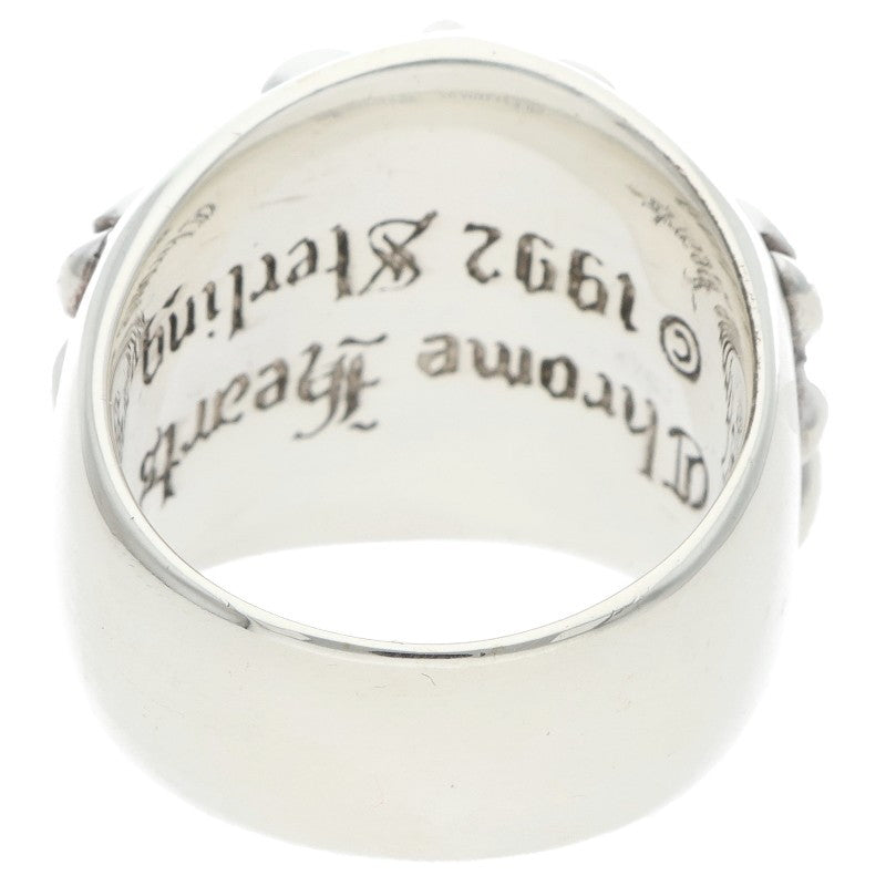 Chrome Hearts Keeper Sterling Silver Ring Size JP 15