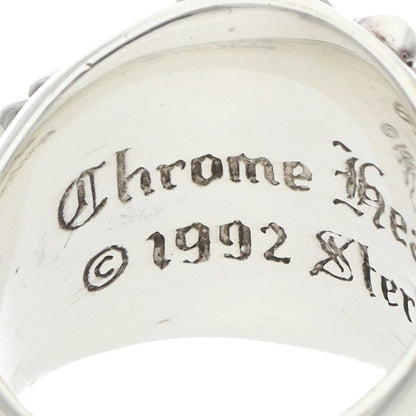 Chrome Hearts Keeper Sterling Silver Ring Size JP 15