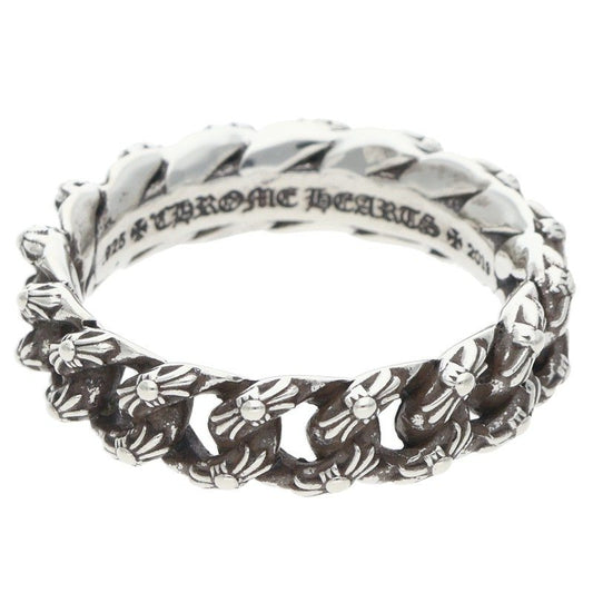 Chrome Hearts XTRA FANCY SML Ring Silver Size JP 24