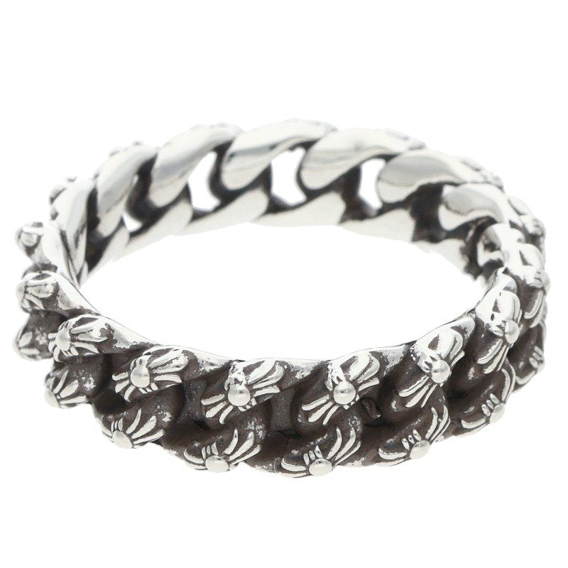 Chrome Hearts XTRA FANCY SML Ring Silver Size JP 24