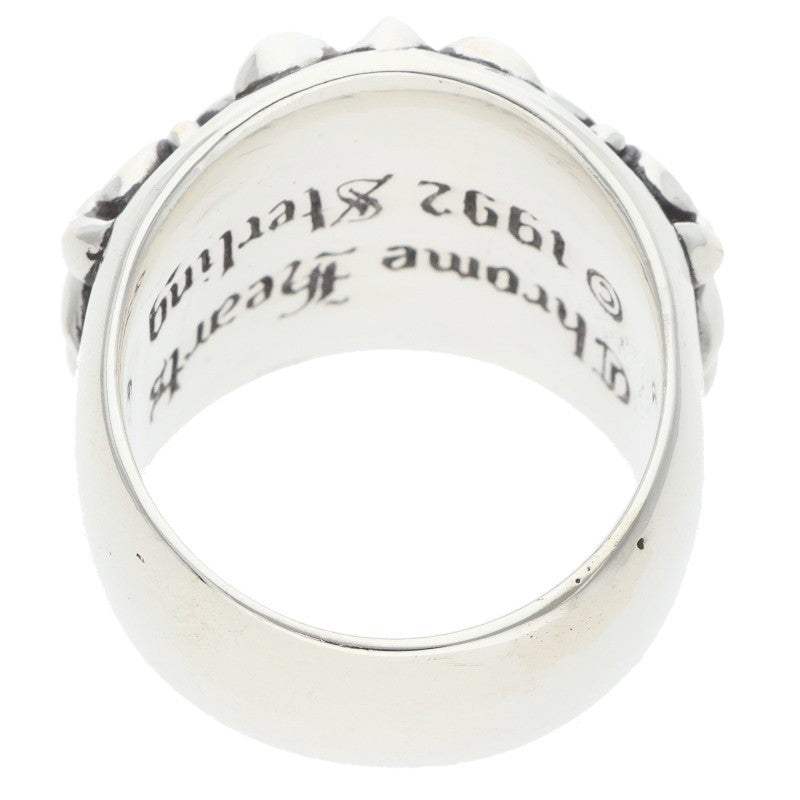 Chrome Hearts Keeper Sterling Silver Ring Size JP 15