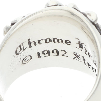 Chrome Hearts Keeper Sterling Silver Ring Size JP 15
