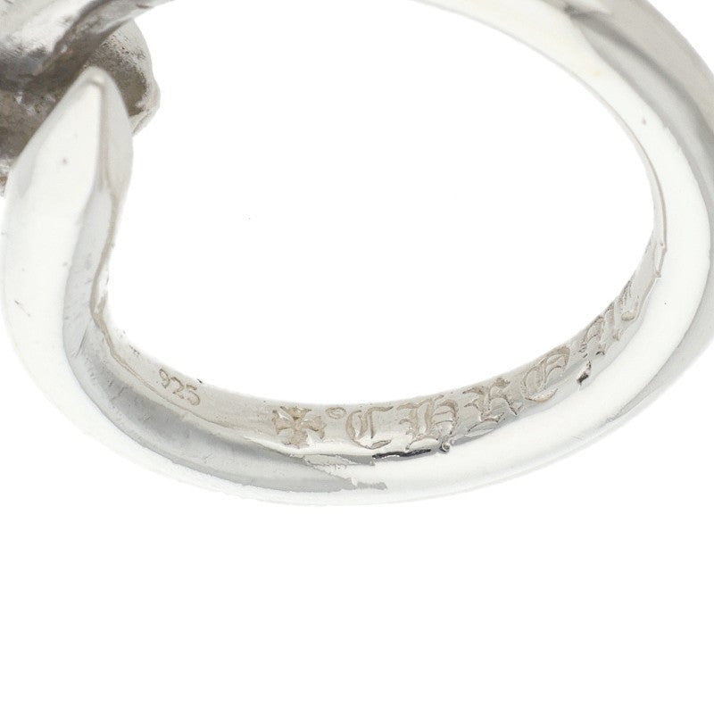 Chrome Hearts NAIL CRSBALL Silver Ring Size JP 10