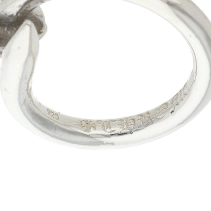 Chrome Hearts NAIL CRSBALL Silver Ring Size JP 10