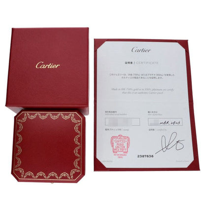 Cartier JUSTE UN CLOU SM PAVE 18K YG Diamond Ring Size 51