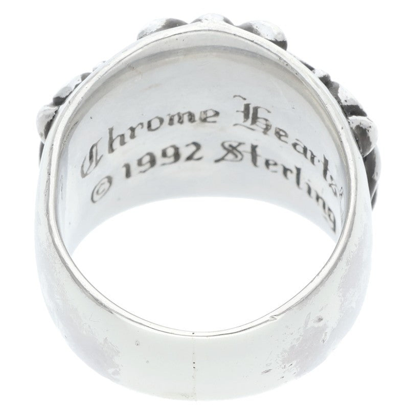 Chrome Hearts Keeper Silver Ring Size JP 16.5