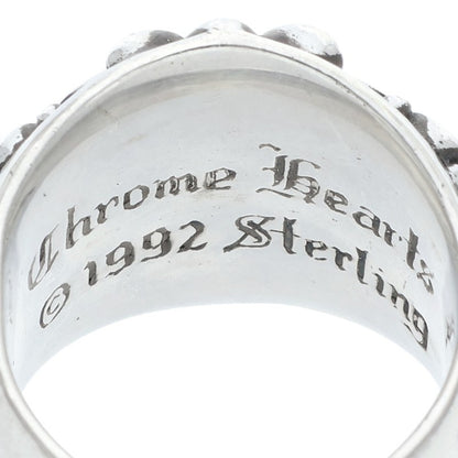 Chrome Hearts Keeper Silver Ring Size JP 16.5
