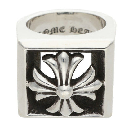 Chrome Hearts LETTER BLOCK CH Plus Silver Ring Size JP 16