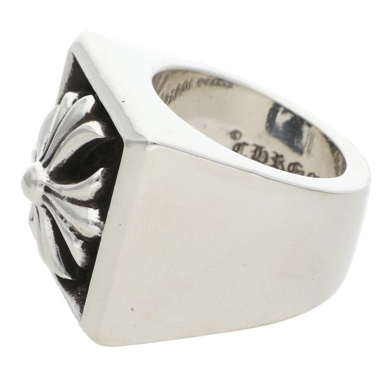 Chrome Hearts LETTER BLOCK CH Plus Silver Ring Size JP 16