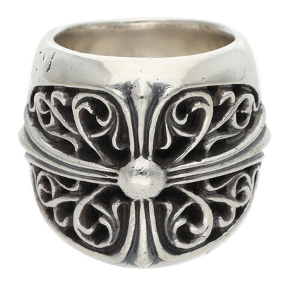 Chrome Hearts CLASSIC OVAL Silver Ring Size JP 17