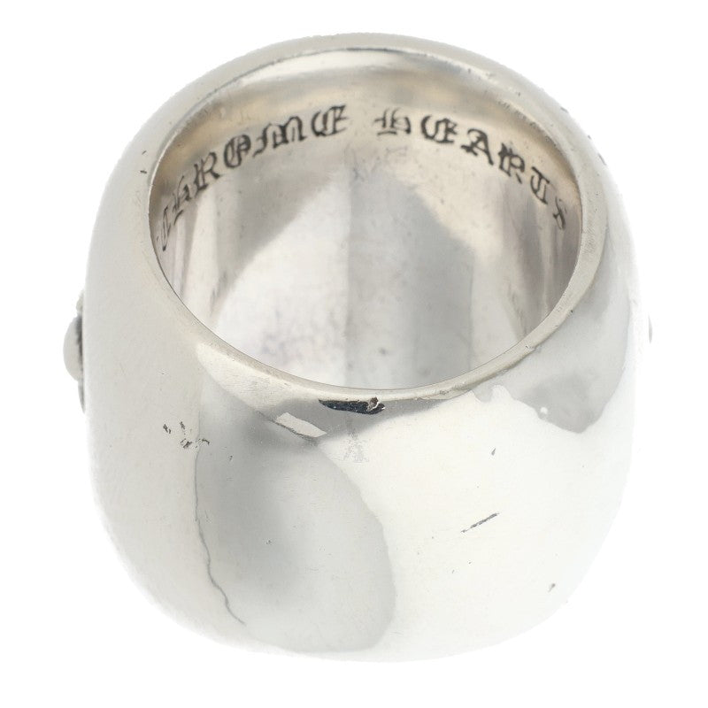 Chrome Hearts CLASSIC OVAL Silver Ring Size JP 17
