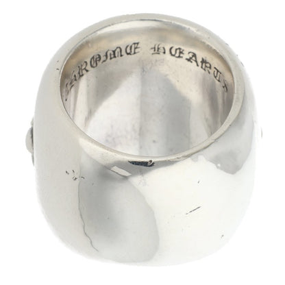 Chrome Hearts CLASSIC OVAL Silver Ring Size JP 17