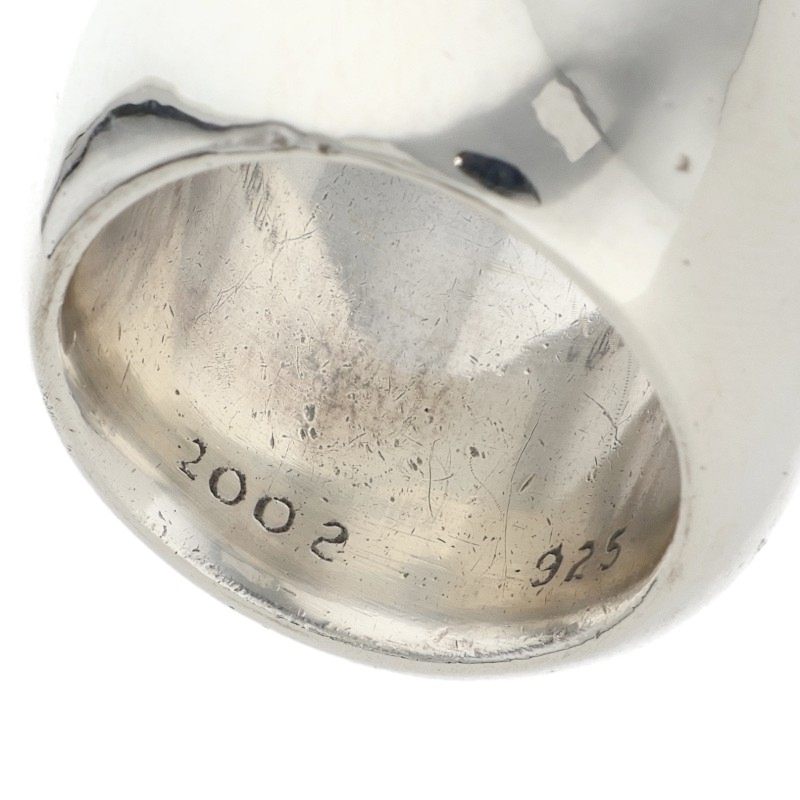 Chrome Hearts CLASSIC OVAL Silver Ring Size JP 17