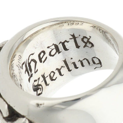 Chrome Hearts Floral Cross Silver Ring Size JP 8