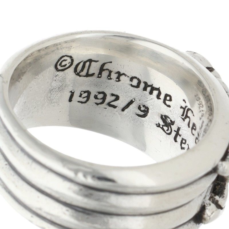 Chrome Hearts Dagger Sterling Silver Ring Size JP 18.5