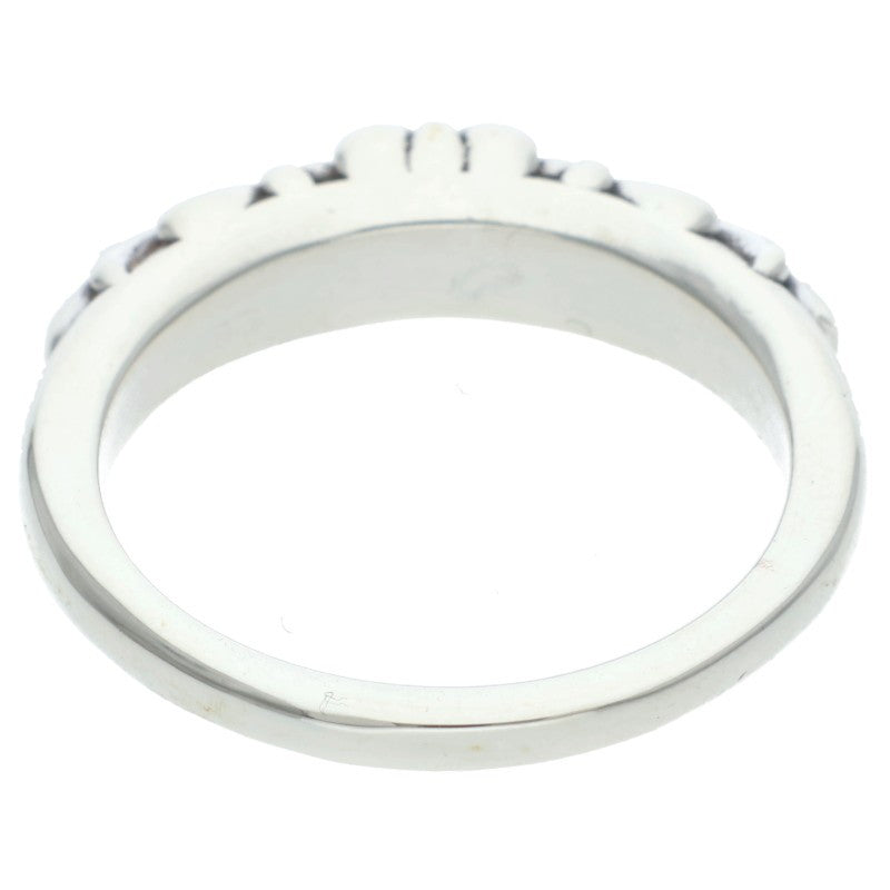 Chrome Hearts BABY CLASSIC Floral Silver Ring Size JP 20
