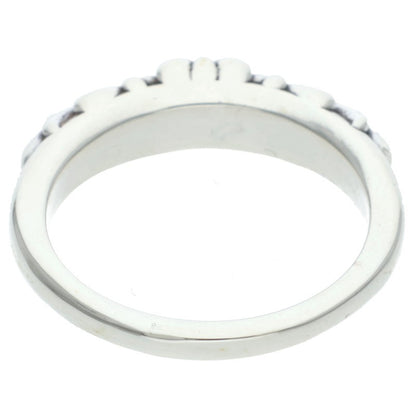 Chrome Hearts BABY CLASSIC Floral Silver Ring Size JP 20