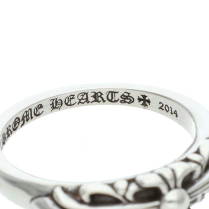 Chrome Hearts BABY CLASSIC Floral Silver Ring Size JP 20