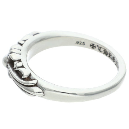 Chrome Hearts BABY CLASSIC Floral Silver Ring Size JP 20