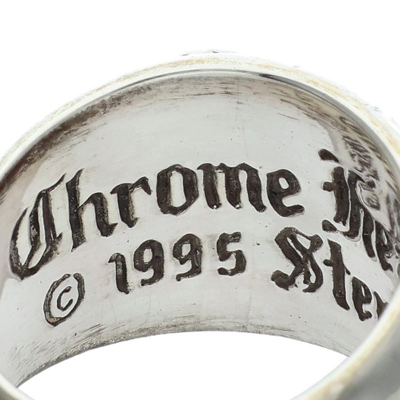 Chrome Hearts HEART IN BAND P DMND Diamond Ring Size JP 9