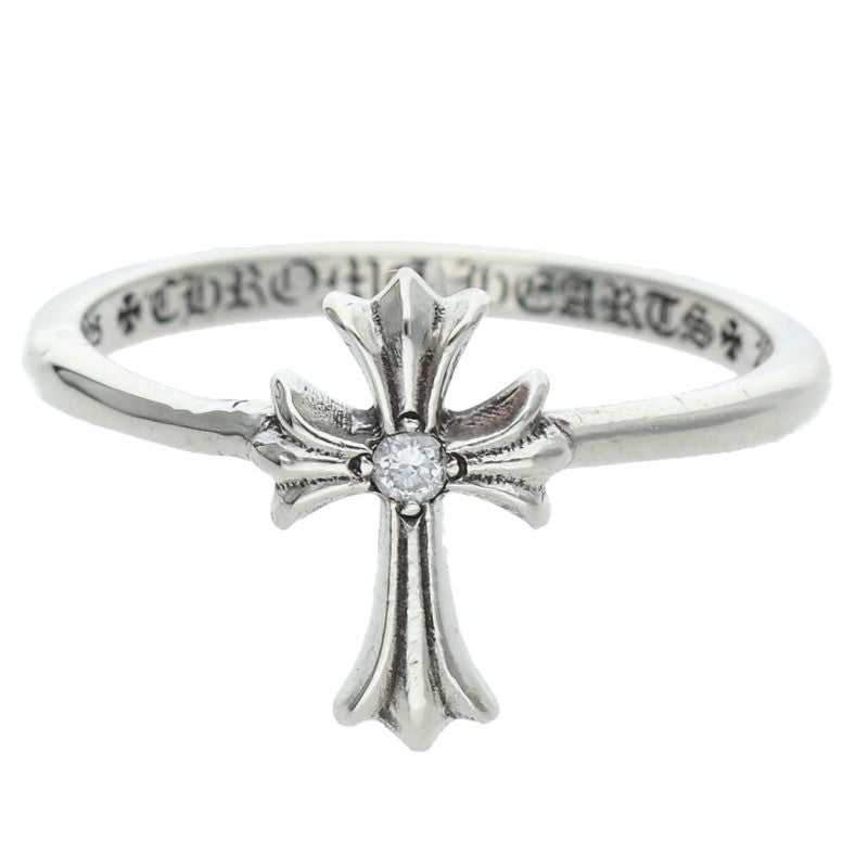 Chrome Hearts BUBBLGM CH CRS DIA 1 Diamond Ring Size JP 12