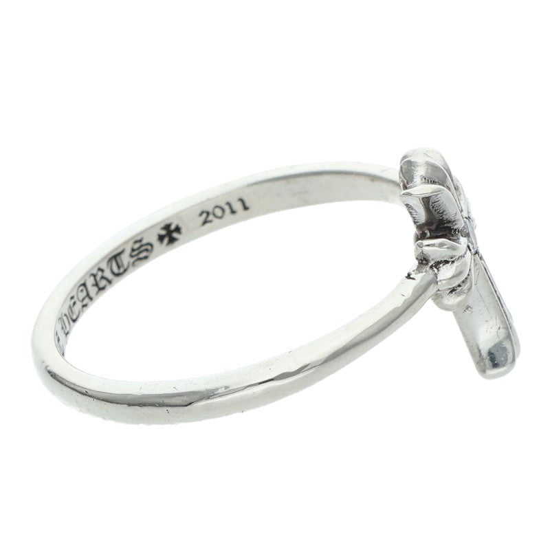 Chrome Hearts BUBBLGM CH CRS DIA 1 Diamond Ring Size JP 12